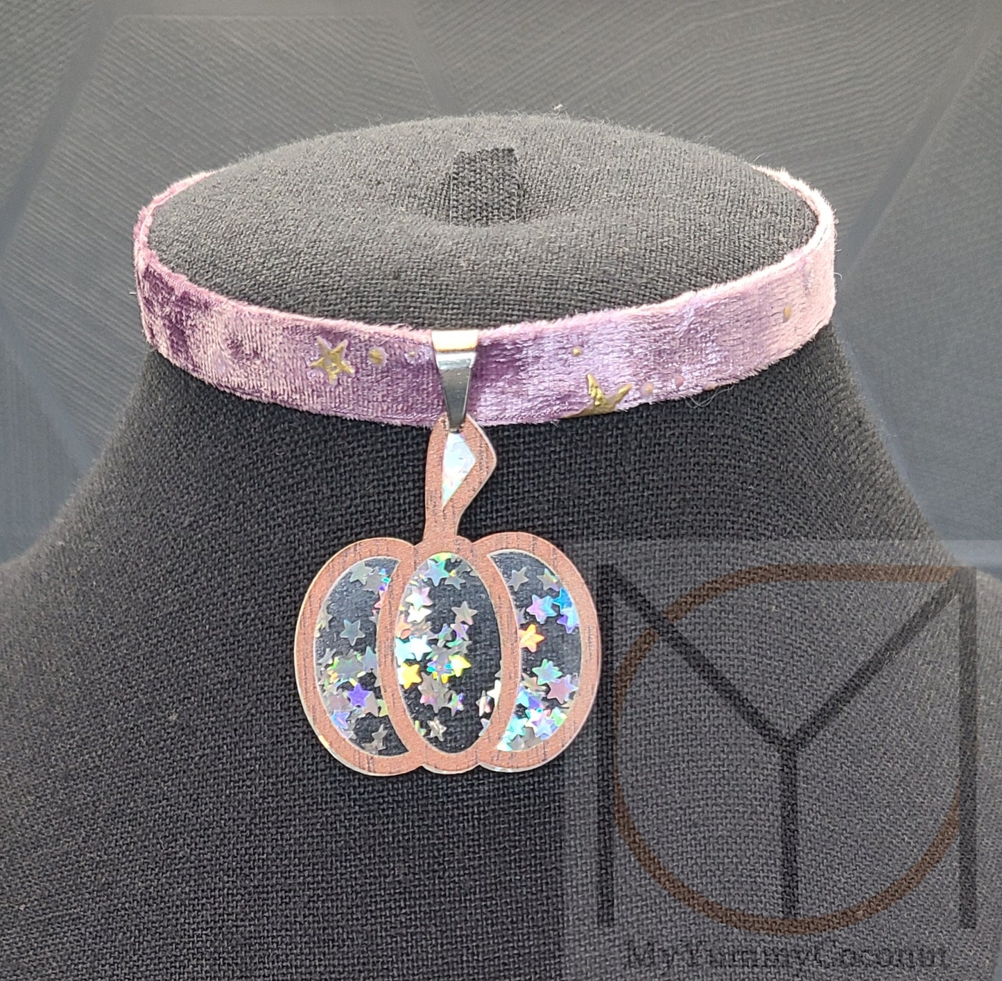 Magical Pumpkin Choker Necklace from the Holidays Collection
