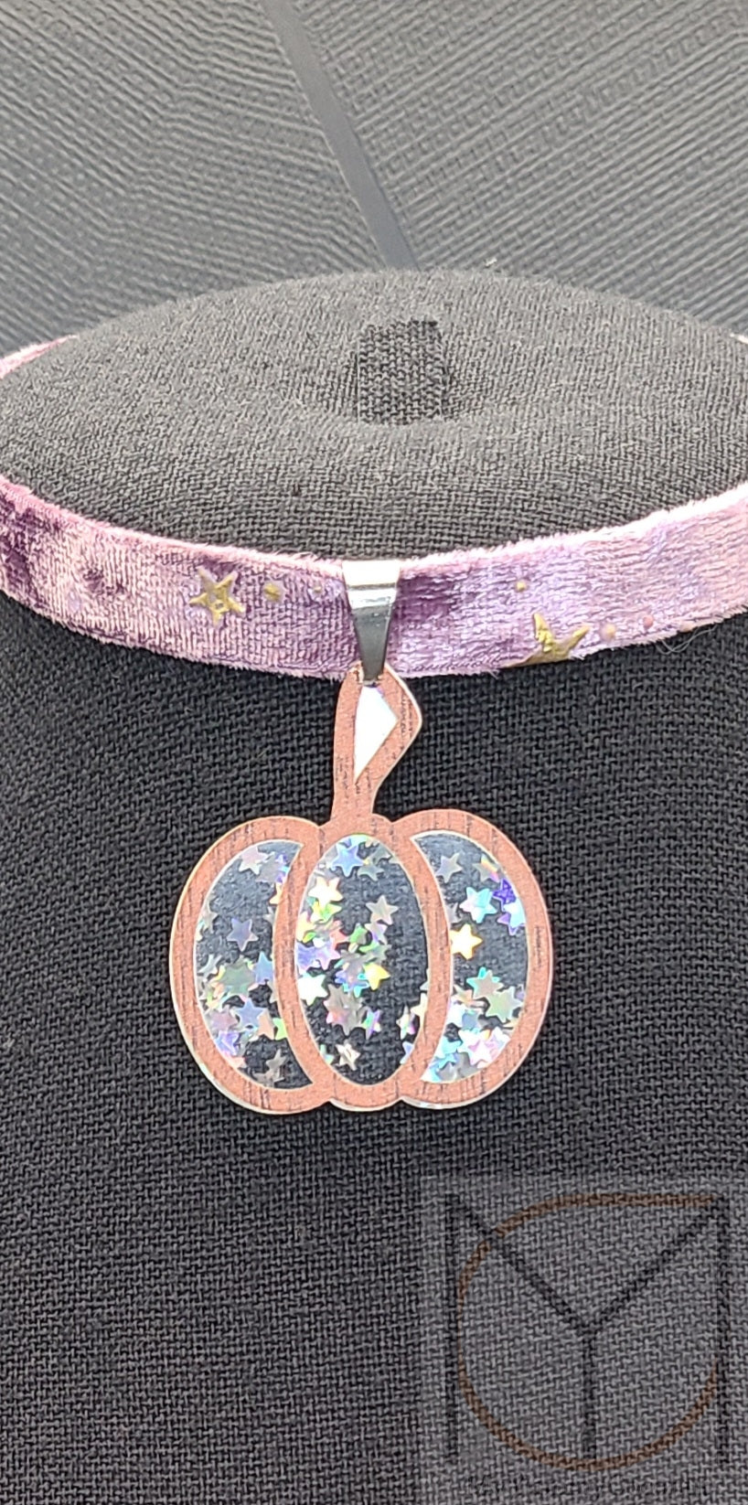 Magical Pumpkin Choker Necklace from the Holidays Collection