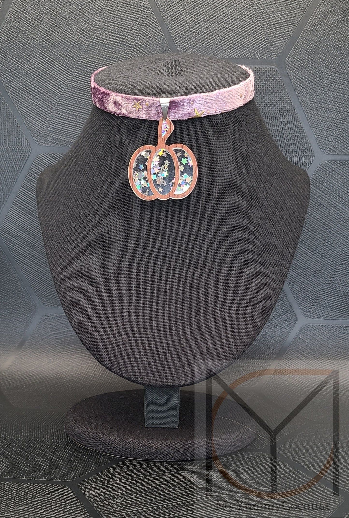 Magical Pumpkin Choker Necklace from the Holidays Collection