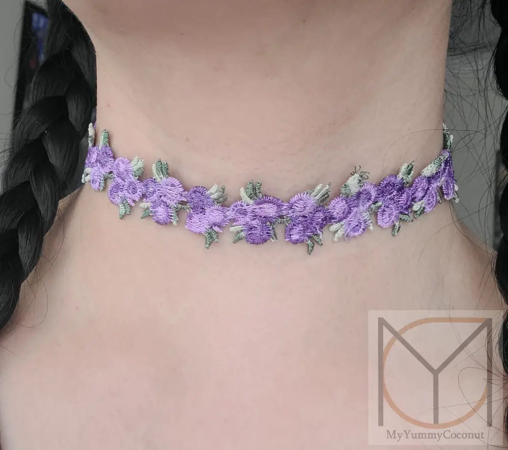 Embroidered Flower Bouquet Spring Vibes Jewelry