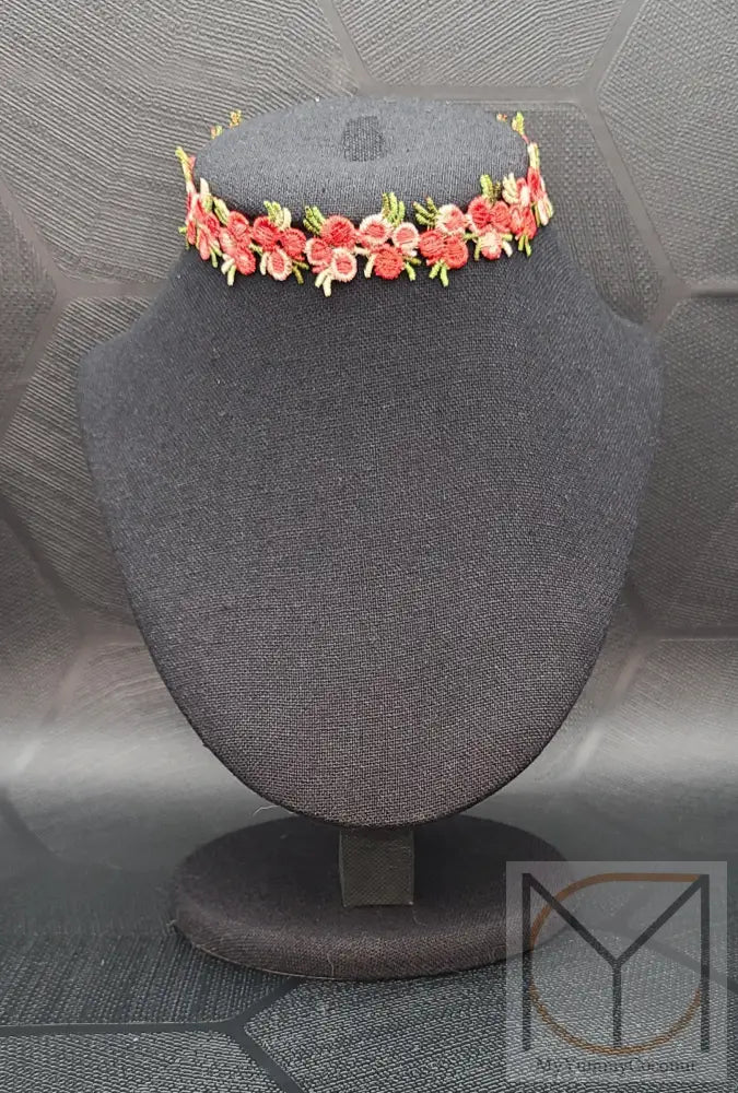 Embroidered Flower Bouquet Spring Vibes Jewelry