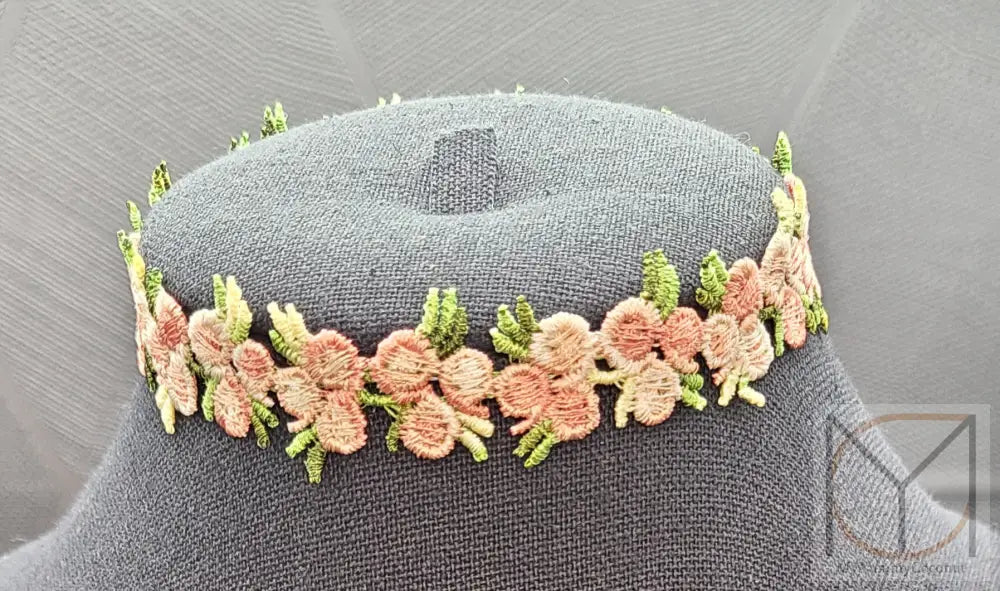 Embroidered Flower Bouquet Spring Vibes Jewelry