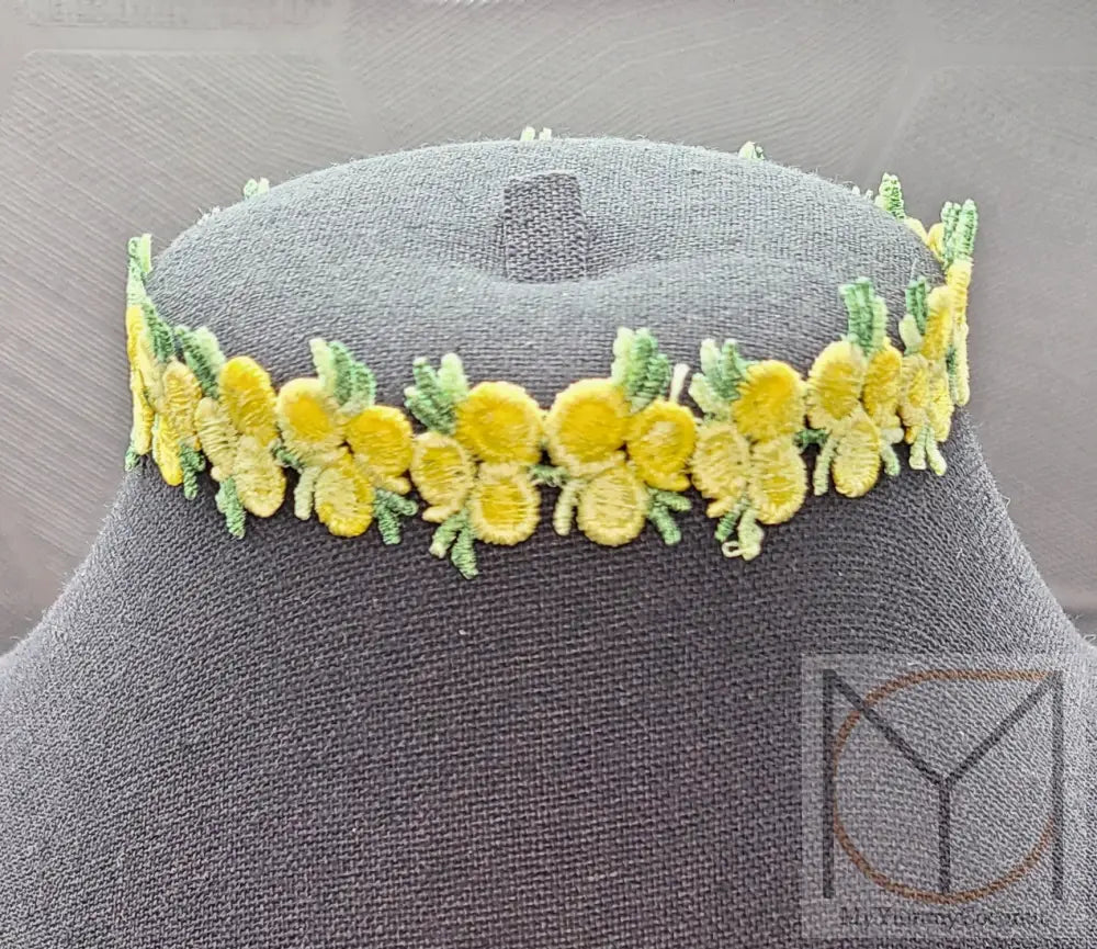 Embroidered Flower Bouquet Spring Vibes Jewelry