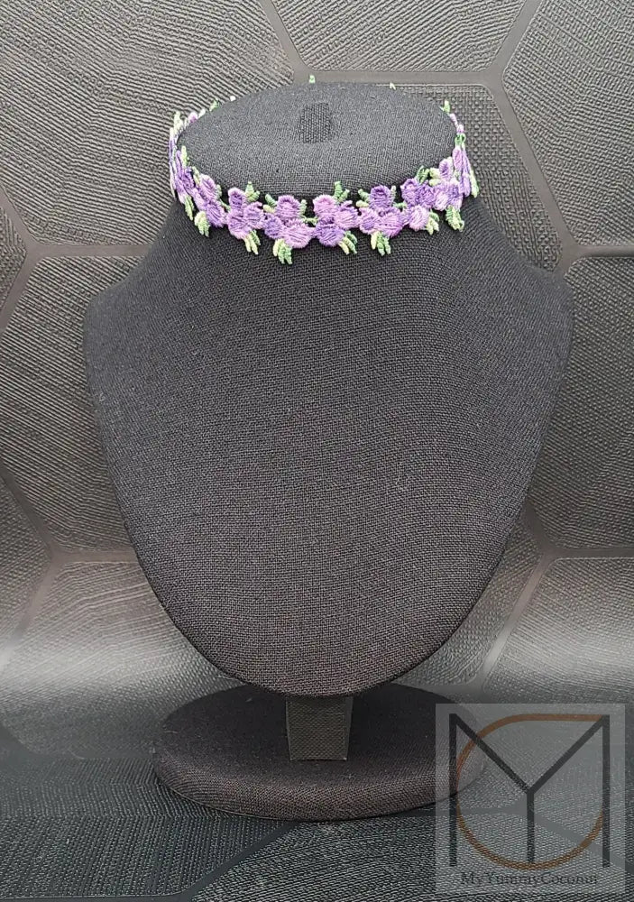 Embroidered Flower Bouquet Spring Vibes Jewelry