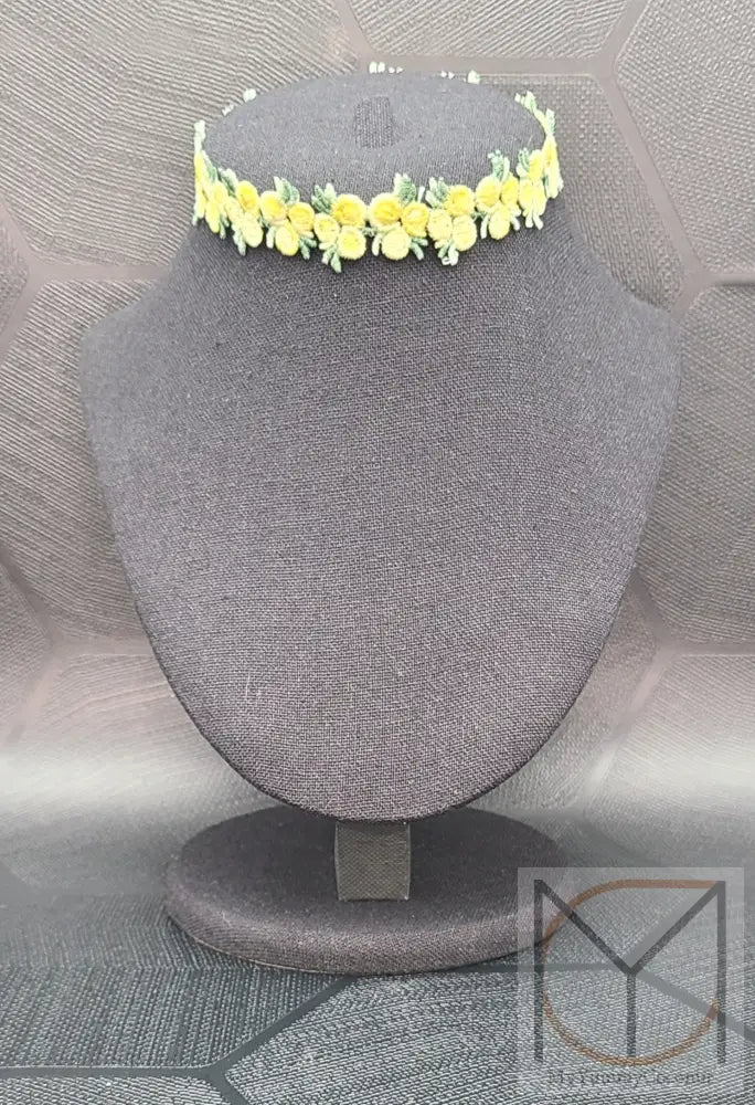 Embroidered Flower Bouquet Spring Vibes Jewelry