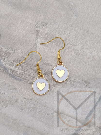 Dainty Hearts Earrings from the Cute Finds Collection