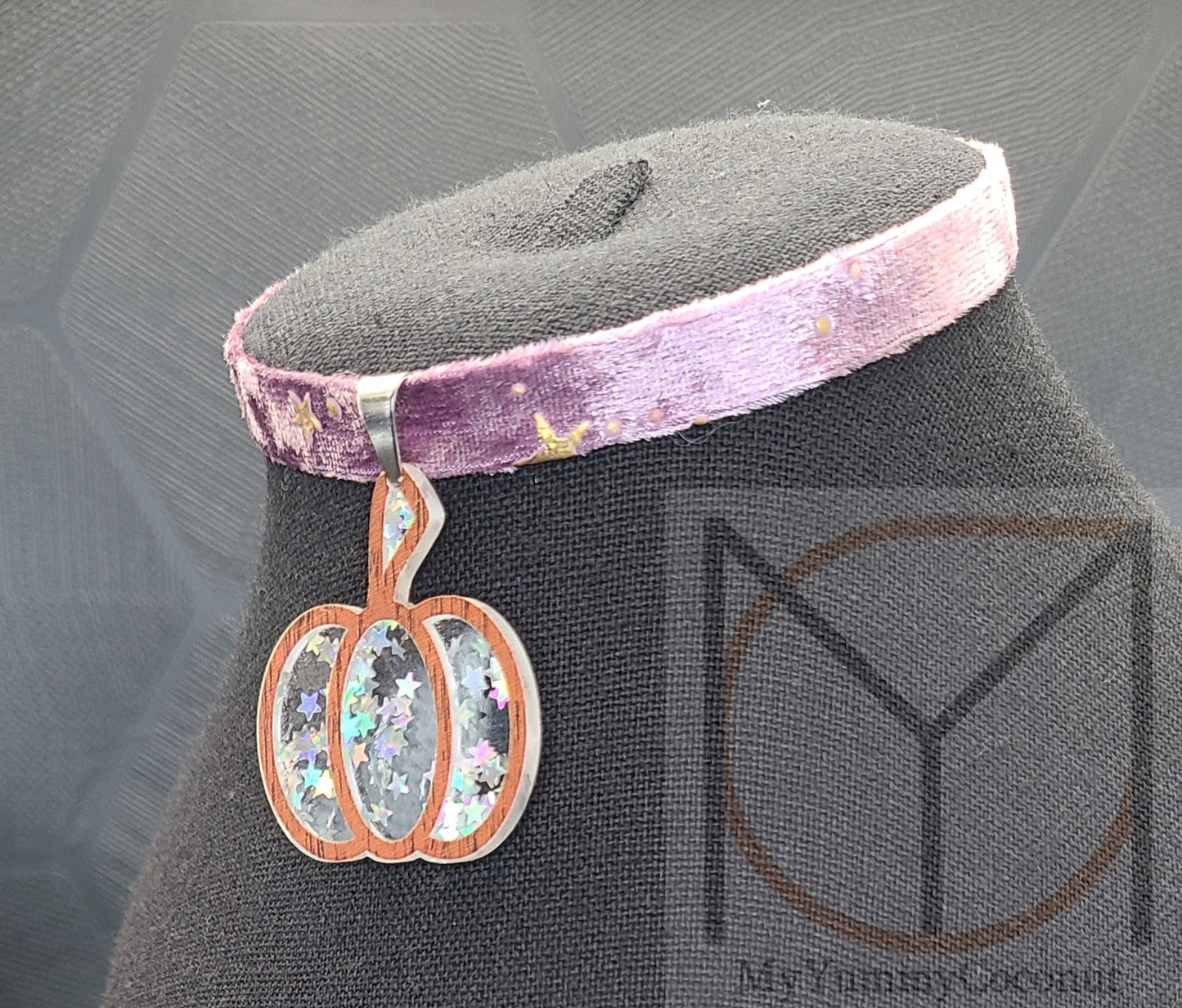 Magical Pumpkin Choker Necklace from the Holidays Collection