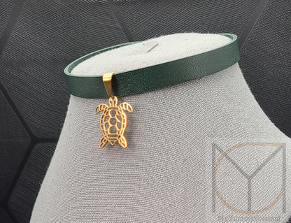 Elegant Turtle Choker Necklace of Longevity For Men and Women from the Cute Finds Collection