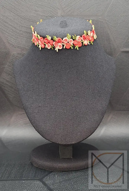 Embroidered Flower Bouquet Spring Vibes Jewelry
