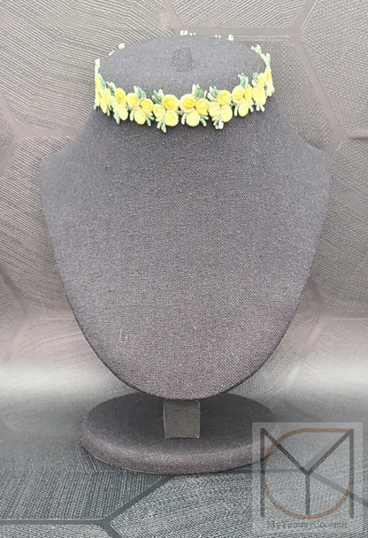 Embroidered Flower Bouquet Spring Vibes Jewelry