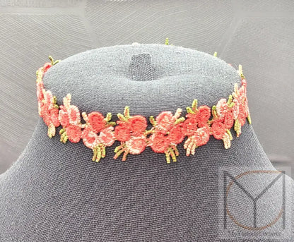 Embroidered Flower Bouquet Spring Vibes Jewelry